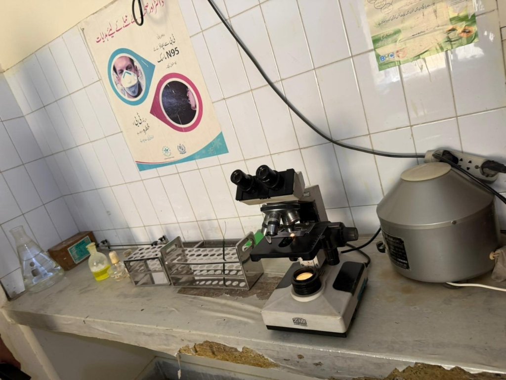 Clinical laboratory setup